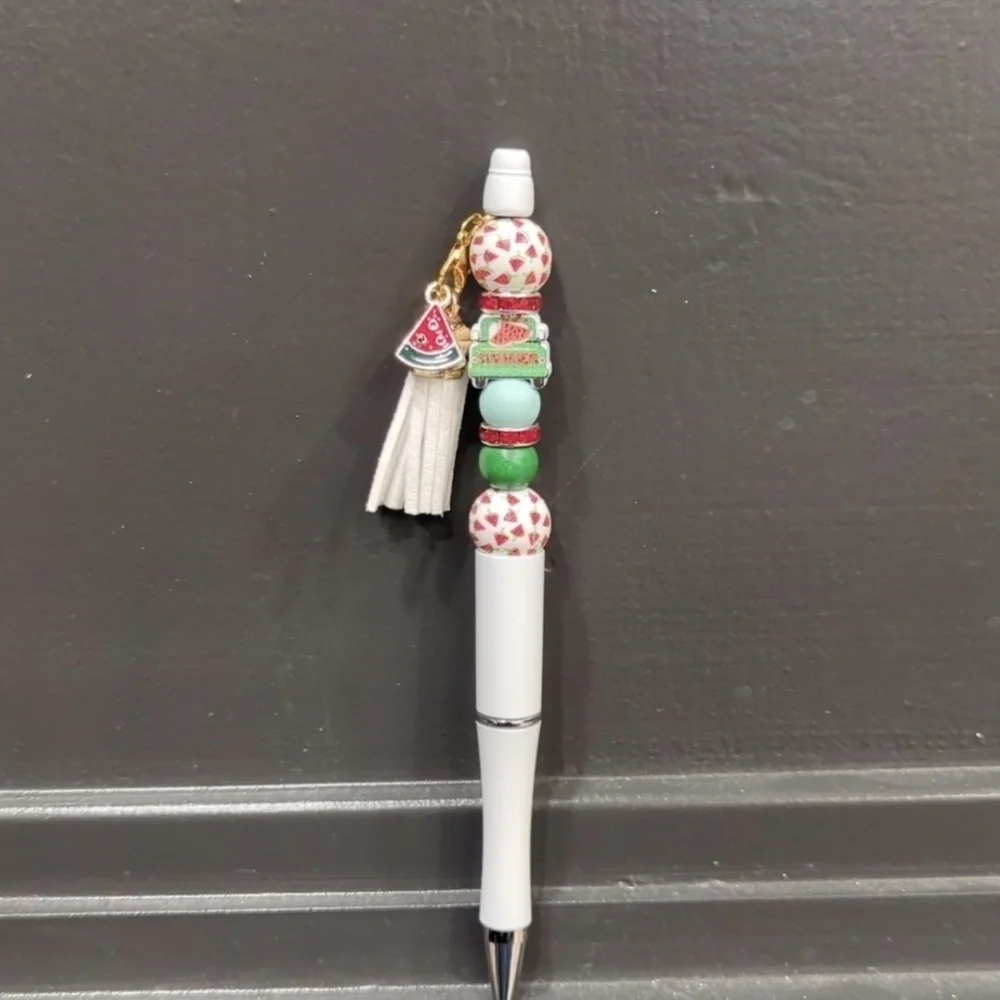 Watermelon focal pens with tassel Set Of 3